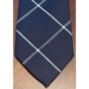 Cotton Brew Black Rayon Blend Men’s Neck Tie Made In China